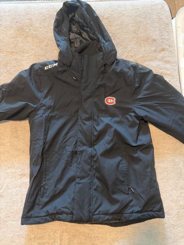 Black Men's Medium CCM Jacket (Used)