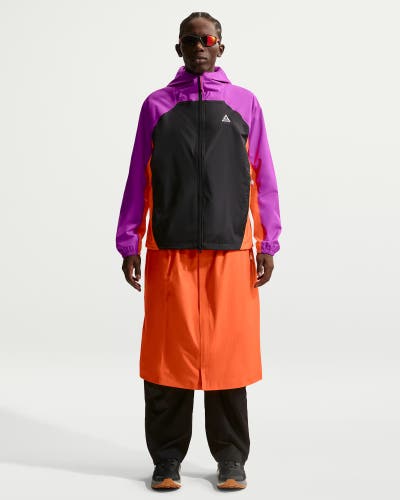 Orange Medium Adult Unisex Nike ACG "Morpho" Storm-FIT ADV Wrap Skirt II0927-819 waterproof nylon