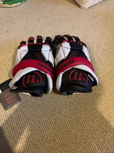 Warrior EVO QX Lacrosse Gloves (New)