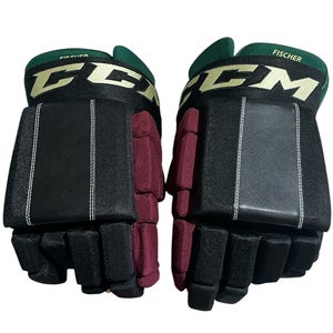 Black Senior CCM HG4RPP Coyotes Gloves 14" Pro Stock (New) 78110