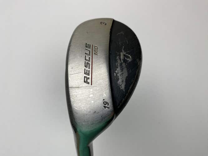Taylormade Rescue Mid 3 Hybrid 19* Regular Graphite Mens LH Midsize Grip