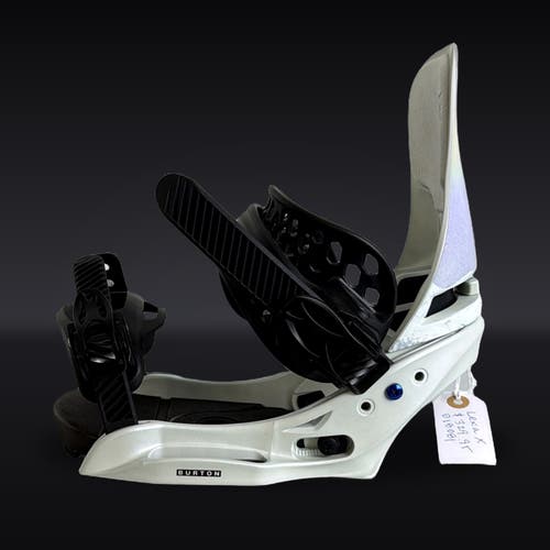 NEW 2023 Burton Lexa X EST Large Light Blue Women's Snowboard Bindings
