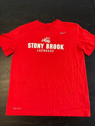 Stony Brook Lacrosse T-Shirt - Size Large