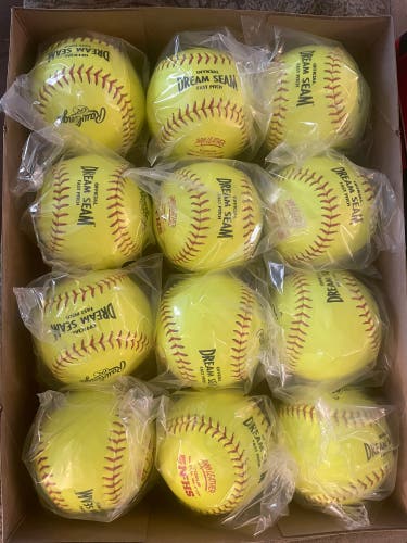 Rawlings Softball 12 Pack (1 Dozen) (New)