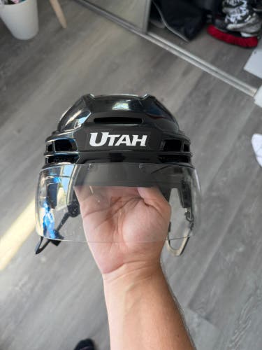 Utah Grizzlies Medium CCM Tacks 720 Helmet Pro Stock (Used)