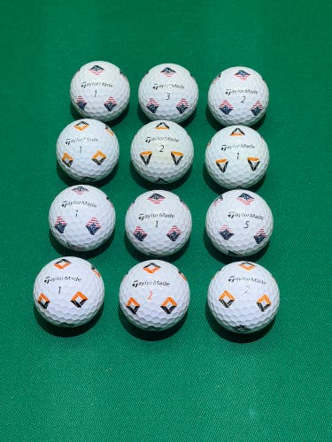 TaylorMade TP5X Balls 12 Pack (1 Dozen) (New)