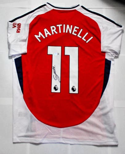 Gabriel Martinelli Signed Arsenal Jersey