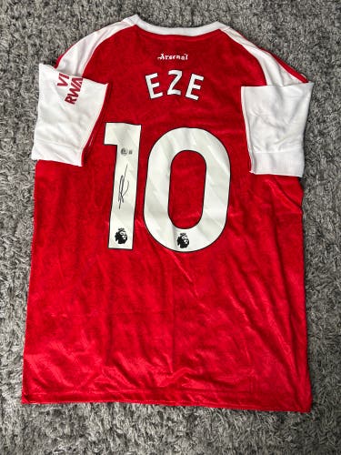 Eberichi Eze Arsenal Signed Jersey