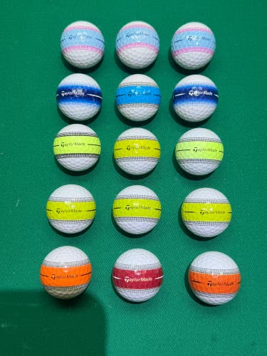 TaylorMade New Tour Response Balls 15 Pack (Used)