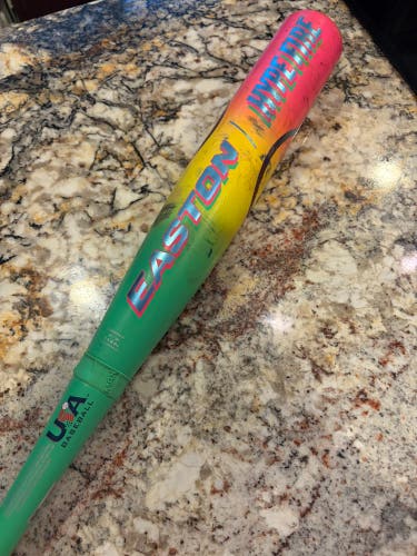 2026 Easton Hype Fire Composite USABat Certified Bat (-10) 21 oz 31" (Used)