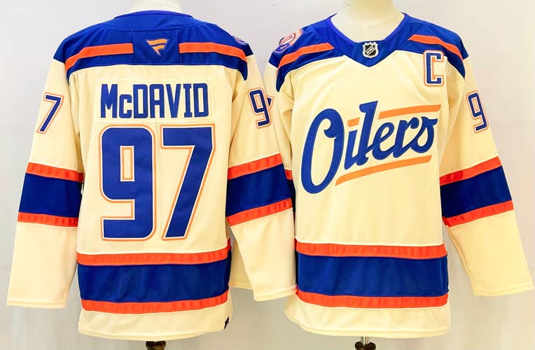 Edmonton Oilers McDavid Hockey Jersey