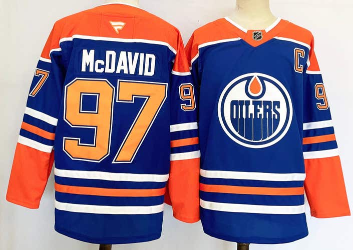 Edmonton Oilers McDavid Hockey Jersey