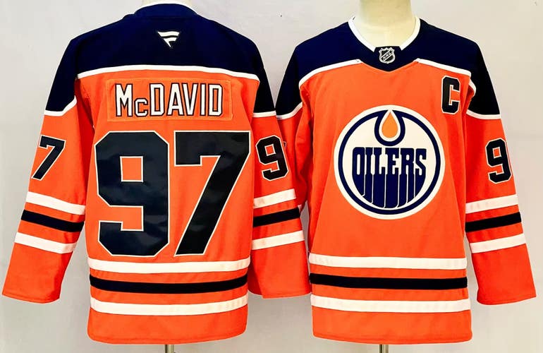 Edmonton Oilers McDavid Hockey Jersey