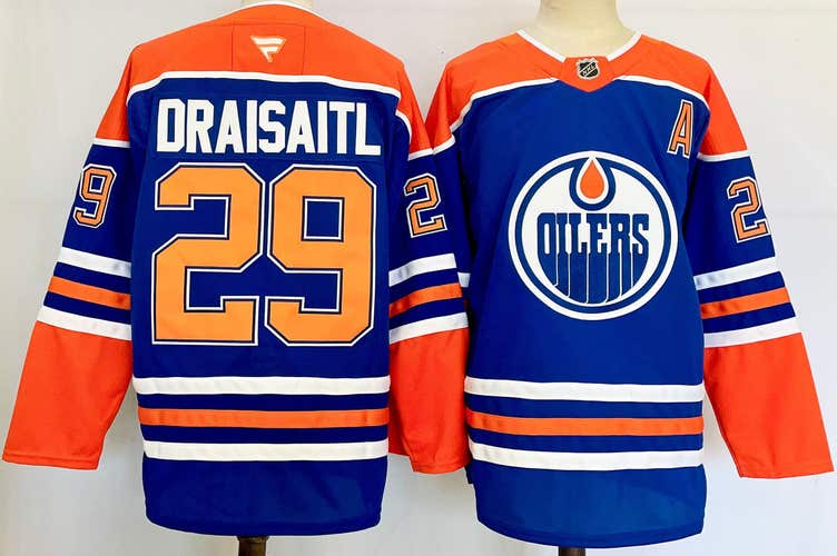 Edmonton Oilers Draisaitl Hockey Jersey