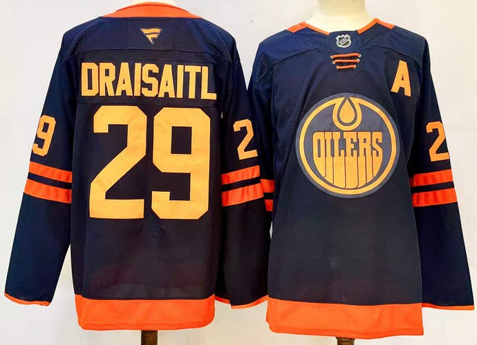 Edmonton Oilers Draisaitl Hockey Jersey