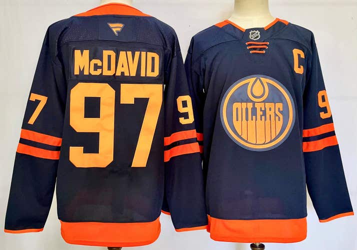 Edmonton Oilers McDavid Hockey Jersey