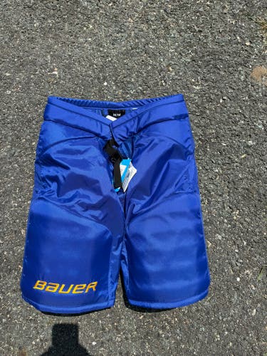 Blue Medium Bauer Team Pant Shell (New)