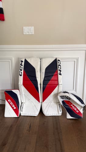 34" CCM EFlex 6 Goalie full set (Used)