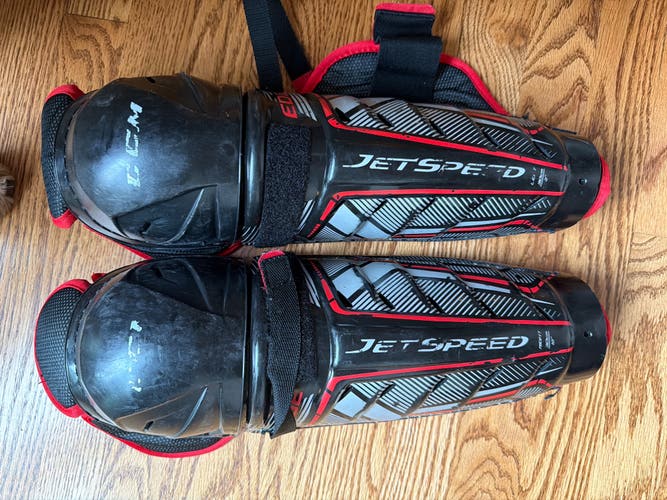 Intermediate CCM JetSpeed edge 12" Shin Pads (Used)