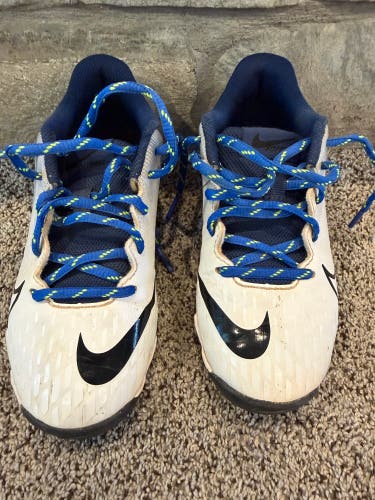 Blue Kid's 1Y (Big Kids / Youth) Nike Hyperdiamond 4 Keystone (Used)
