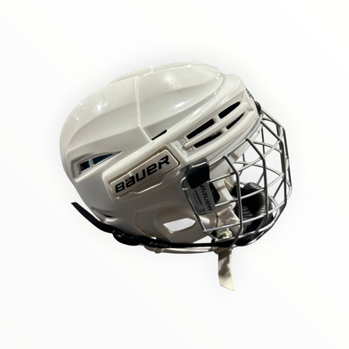 Used Bauer PRODIGY Helmet Cage Combo White One Size 11375-S000380431