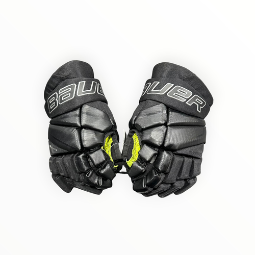 Used Bauer 3X Junior Gloves Black 11" 11375-S000380430