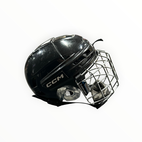Used CCM TACKS 720 Helmet Cage Combo Black SM 11375-S000380441
