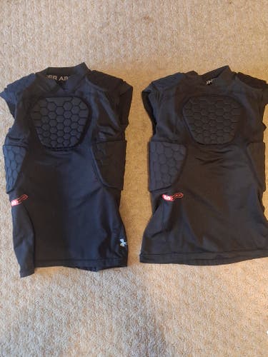 Under Armour Gameday Pro 6-Pad Football Shirts (2-Youth Medium)