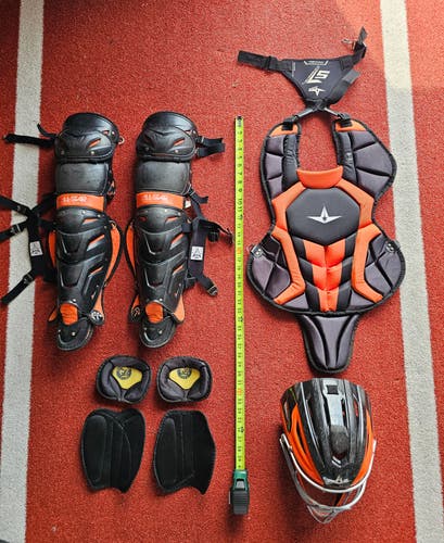 Black All Star System 7 Axis Catcher's Set (Used)