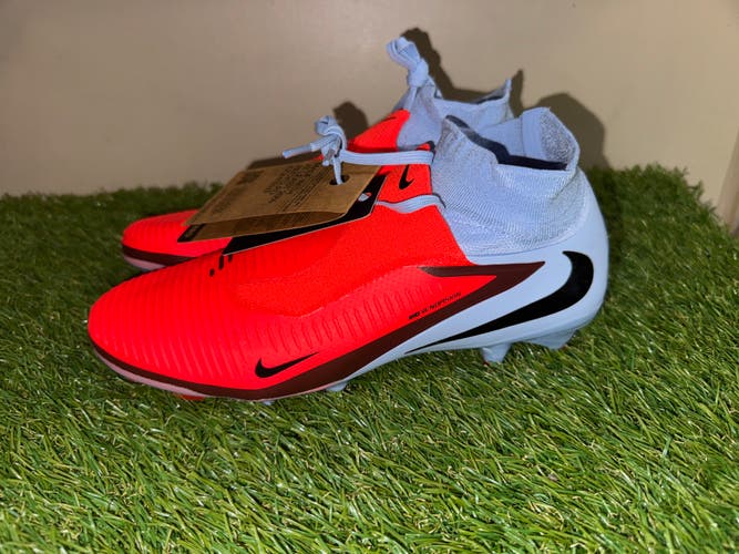 Nike Phantom 6 High Pro FG Soccer Cleats Red Blue HQ2311-400 Mens 6.5 Wmn 8 NEW