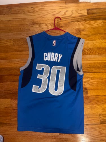 Seth Curry Dallas Mavericks Blue Small Boys Adidas Jersey (Used)