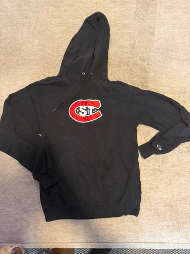Black Adult Unisex Small Champion Sweatshirt (Used)