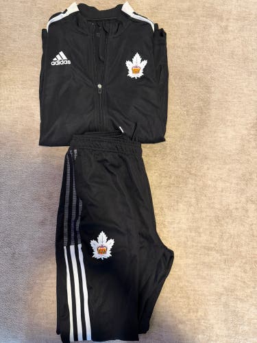 Black Men's Large Adidas Sweatshirt (New)