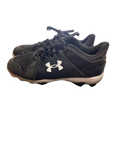 Under Armour LEADOFF Jr FB Cleats Black Junior 06 11859-S000032609