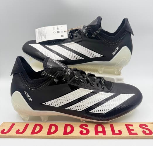 Adidas Adizero Electric.1 2 Football Cleats Black White IF4198 Men's Size 9 NWT

New Without Box