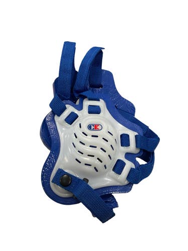 Used Cliff Keen Wrestling Headgear Royal Blue 11859-S000032547