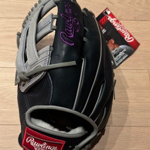 Rawlings Pro Preferred Outfield Glove Aaron Judge 12.75-Inch LHT Navy/Gray