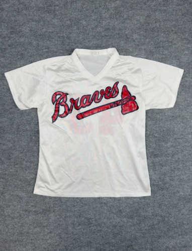 80s Atlanta Braves Wilson Baseball Jersey