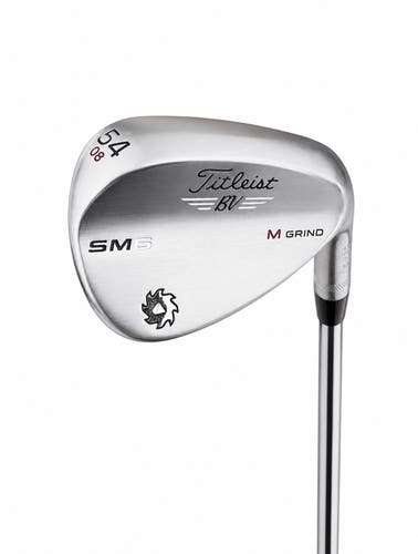 Men's Titleist BV Vokey SM6 Right Handed Wedge Wedge Flex 54 Degree Steel Shaft (Used)