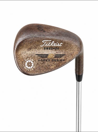 Men's 2011 Titleist BV Vokey SM4 Spin Milled, Right Handed Wedge, Wedge Flex, 60 Degree, Steel Shaft
