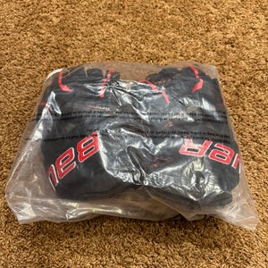 Bauer Black/Red Supreme Mach Gloves 13" (New)