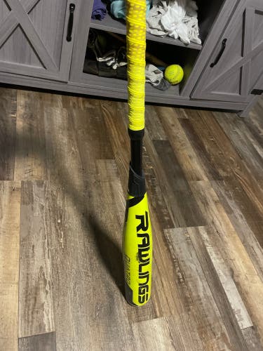 2018 Rawlings Quatro Composite USSSA Certified Bat (-10) 20 oz 30" (Used)