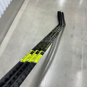 3 Pack NHL TRENIN Senior CCM Super Tacks AS3 Pro Left Hand Hockey Stick P90 90 Flex Pro Stock (Used)