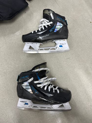 2021 True TF9 Hockey Goalie Skates Regular Width 8 (Used)