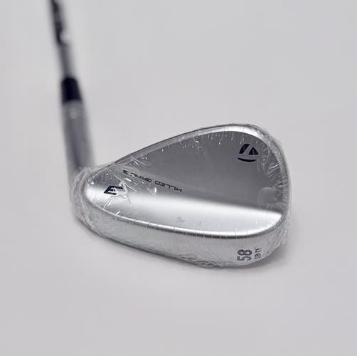 NEW TaylorMade Milled Grind 3 MG3 Chrome 58° SB-11 Wedge DG Tour Issue S200 RH