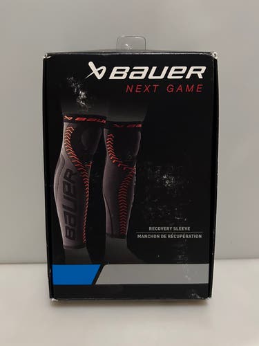 New Bauer Next Game Recovery Leg Sleeve - Size M NIB