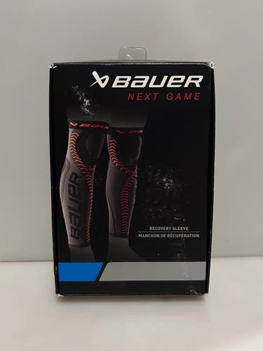 New Bauer Next Game Recovery Leg Sleeve - Size S NIB
