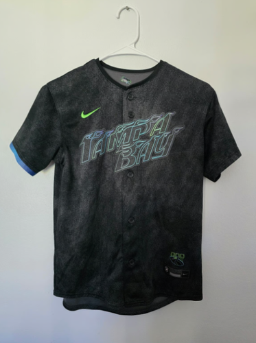 Nike Tampa Bay Rays City Connect Randy Arozarena MLB Limited Jersey Youth 10/12