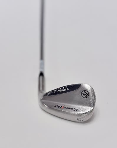 NEW PowerBilt X-Grind 52 Gap Wedge Mens Right Hand Steel Shaft Sealed