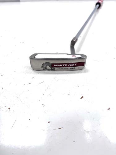 Used Odyssey WHITE HOT 1 PRO Mens Putter RH 11860-S000313099